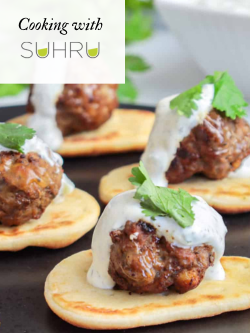 Cooking with Suhru: Lamb Meatballs + Cabernet Franc