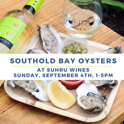 Oysters & Wine at Suhru on September 4, 2022