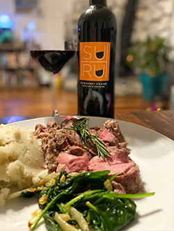 Cooking with Suhru: Cabernet Franc + Lamb