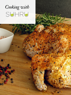 Cooking with Suhru: Ember + Smoked Dry Rub Chicken