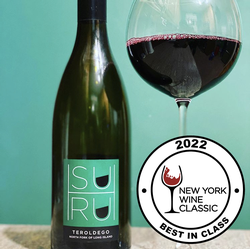 2020 Suhru Teroldego, Best in Class at the 2022 New York Wine Classic
