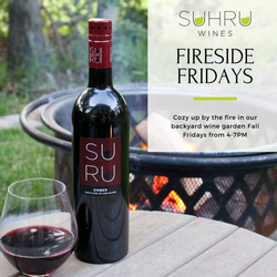 Fireside Fridays at Suhru Wines in Cutchogue, NY