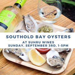 Oysters & Wine at Suhru on September 3, 2023