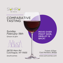 Suhru Sommelier - Merlot Comparative Tasting