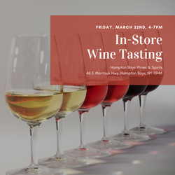 Hampton Bays Wines & Spirits | In-Store Tasting