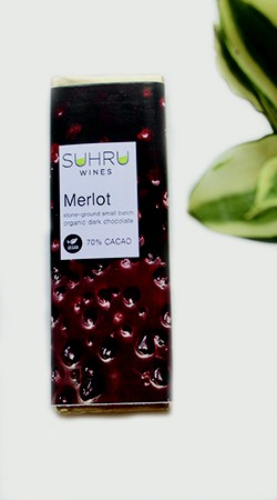 Merlot Dark Chocolate Bar